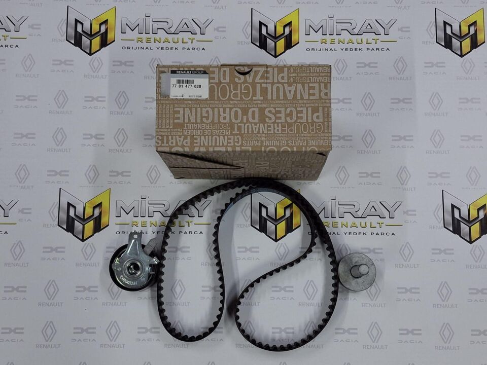 Clio 2-II Kangoo 2-II Eksantrik Kayış Triger Seti 1.5 Dci K9K 7701477028 - Mais