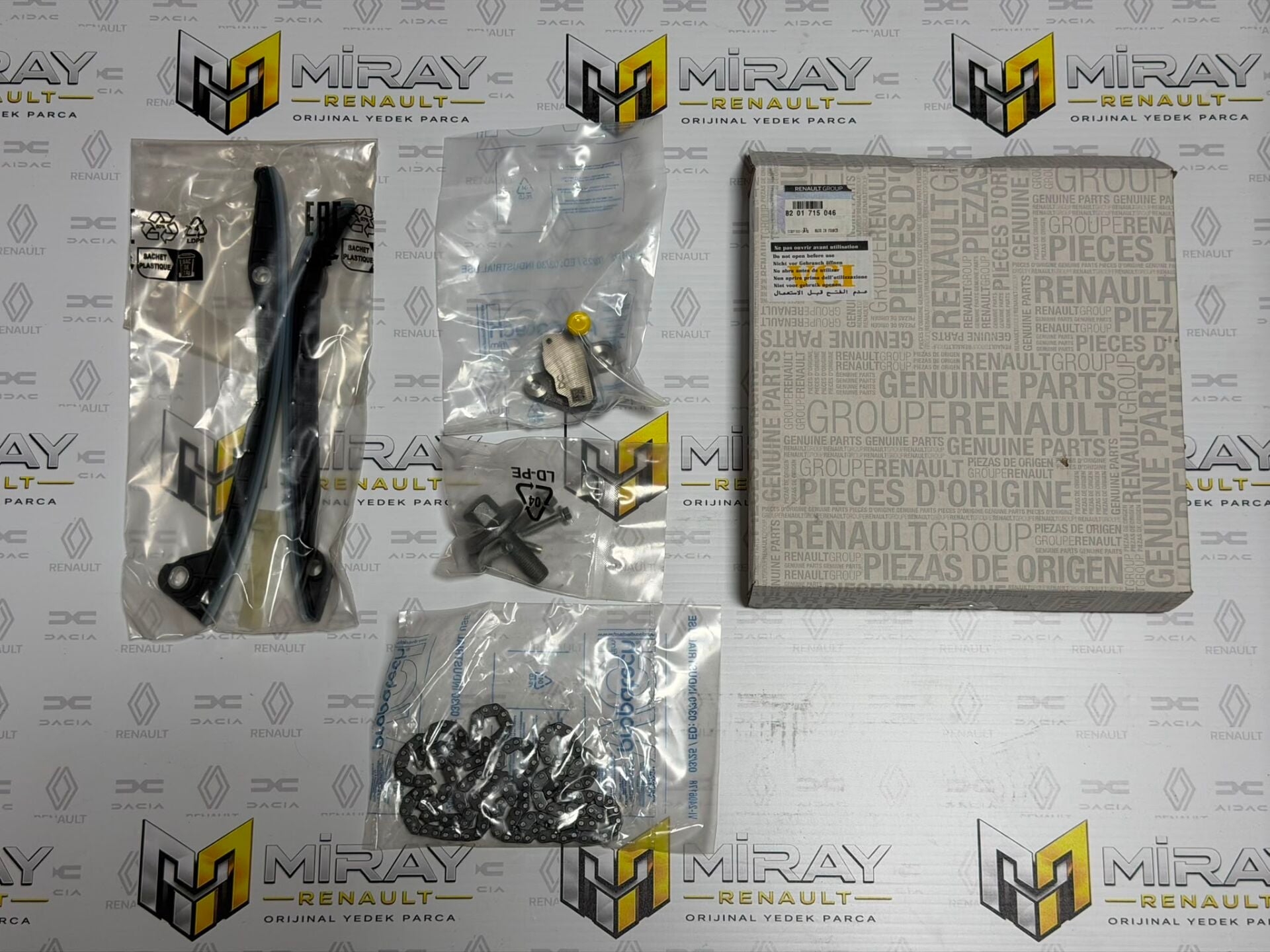 Megane 4-IV Talisman Eksantrik Zincir Takımı 1.3 Tce H5H 8201715046 -Renault Mais